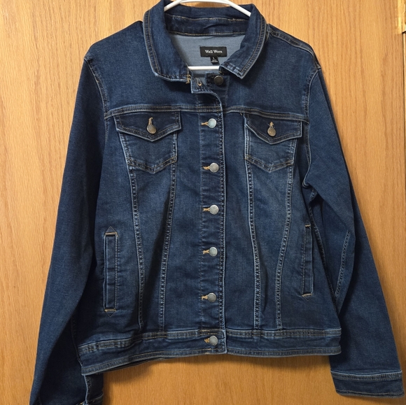 Well Worn Jackets & Blazers - NWOT Well Worn Jean Jacket